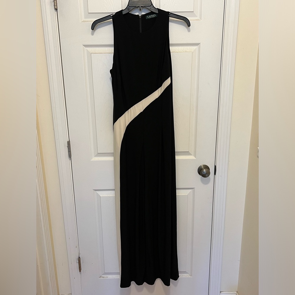 Lauren Ralph Lauren wide leg jumpsuit.